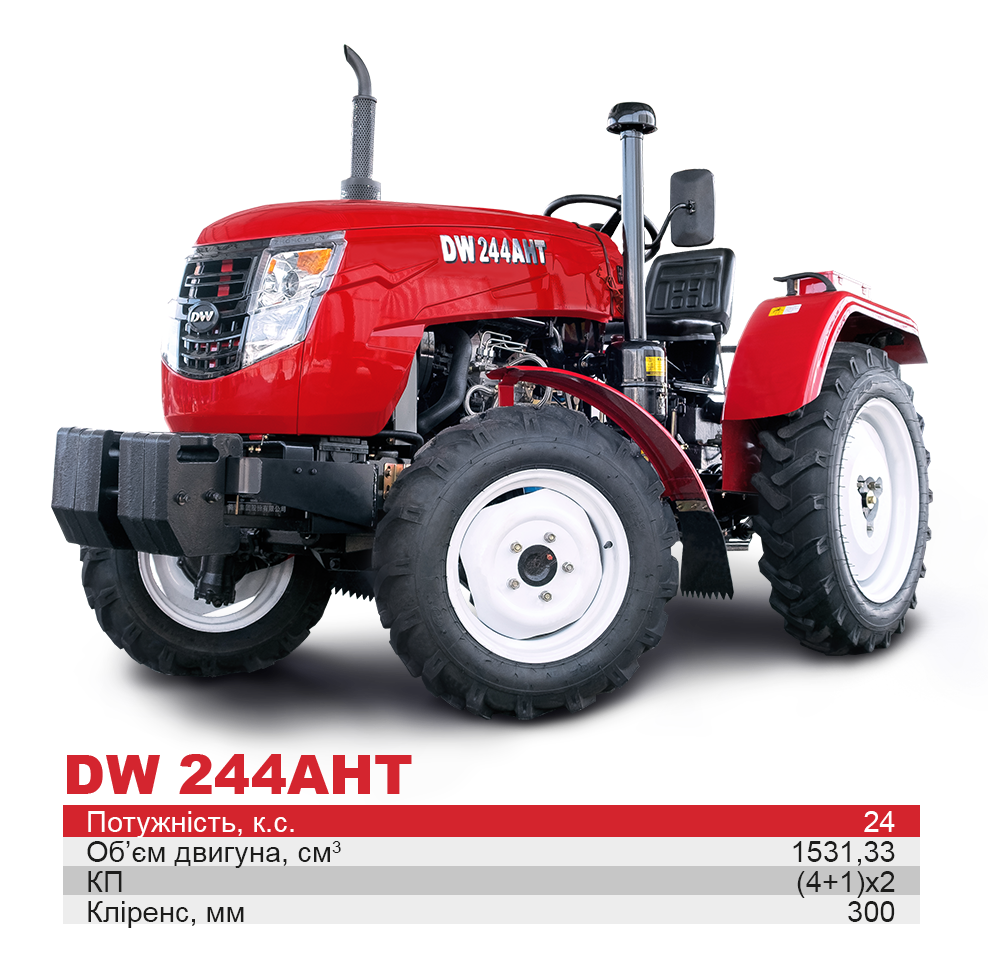 Трактори DW: висока якість без переплат